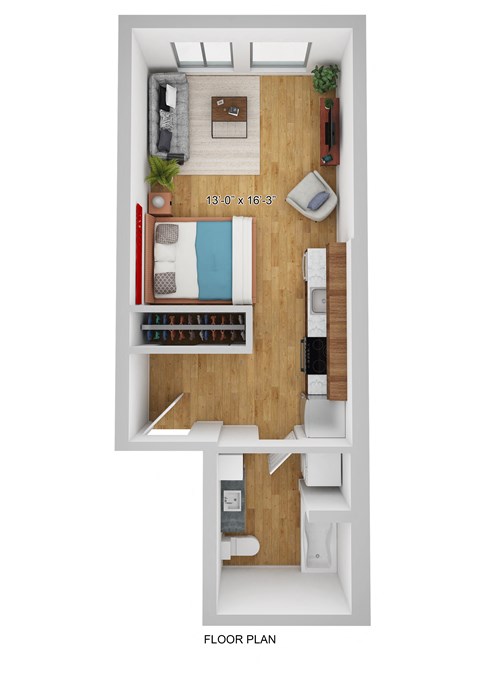 2615 East 29th Street Studio-2 Beds Apartment for Rent - Photo Gallery 13